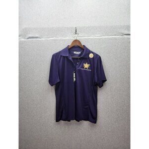 Bermuda Sands Polo Shirt XL Purple Thunder & Lightning Over Arizona Honoring The